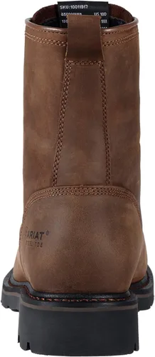 Miniatura 5 de Ariat Botas de trabajo Cascade de 8 pulgadas de ancho con punta cuadrada para hombre