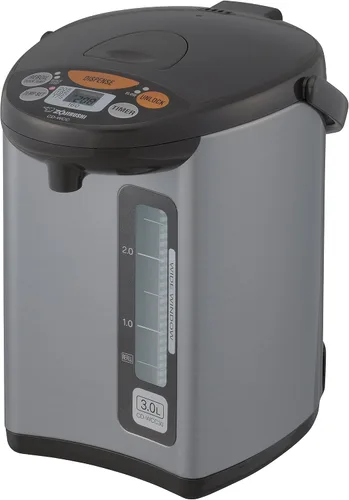 Miniatura 2 de Zojirushi CD-WCC30 Micom - Caldera de agua y calentador, olla arrocera y calentador NS-RPC10HM, 5.5 tazas (sin cocinar), gris metálico