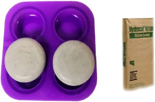 Miniatura 2 de Yeso hidrocal para paisajes, dioramas, odontología y molde de fundición de yeso bolsa resellable ideal para ferrocarriles modelo (50 lb). Se envía