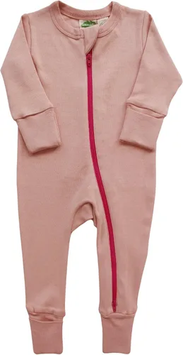 Miniatura 5 de PARADE Organic Essential Basic - Mameluco con cremallera de 2 vías, manga larga
