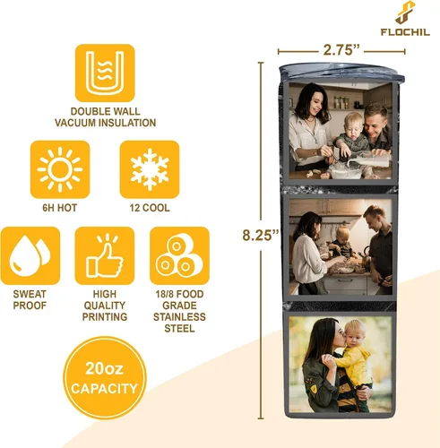 Miniatura 4 de Vaso personalizado con nombres, taza personalizada con foto, taza personalizada con imagen, taza de café personalizada con imagen personalizada