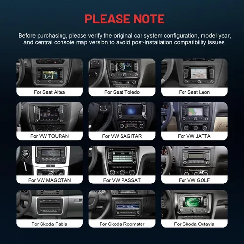 Miniatura 2 de Sistema Linux estable de 7 pulgadas estéreo de coche para VW Golf Passat Jetta Tiguan, Plug & Play conserva la pantalla y los botones originales