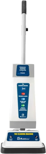 Miniatura 2 de Máquina de limpieza pulidora dispensador de champú Koblenz P-820 B con manija de barra en T, color azul y gris