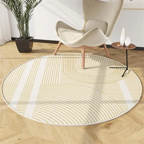 Miniatura 18 de Tapete para silla de oficina para suelo de madera dura, computadora, videojuegos, protector de piso, tapete redondo de protección de azulejos de A1