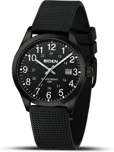 Miniatura 13 de LN LENQIN Relojes para hombre analógicos de cuarzo deportivos unisex, impermeables a 30M, reloj de enfermera para hombres y mujeres, profesionales