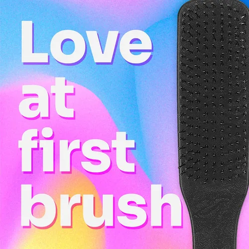 Miniatura 4 de Wet Brush Cepillo desenredante para cabello para hombres, negro, estimula el cuero cabelludo y la barba para un cabello más lleno y fuerte, cerdas