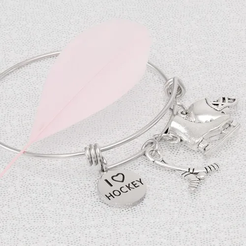 Miniatura 7 de Kivosliviz Regalos de hockey Pulsera Hockey Equipo Hockey Accesorios Regalos para Jugadores