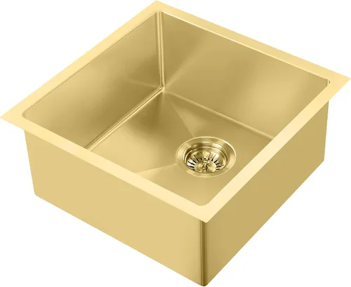 Whitehaus whnpl1818 Plus de Noé de 17 – 3/4" sola cuenca cocina fregadero para montaje bajo encimera o, con, WHNPL1818-B