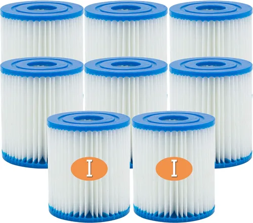 Miniatura 8 de IMee Cartucho de filtro de piscina tipo I, repuesto de cartucho de filtro de spa de piscina tipo 1, cartucho de filtro de bañera de hidromasaje