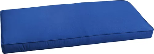 Miniatura 11 de Sorra Home CBENCH - Cojín de banco para interiores y exteriores, 60 pulgadas de ancho x 18 pulgadas de profundidad, color plateado fundido Sunbrella