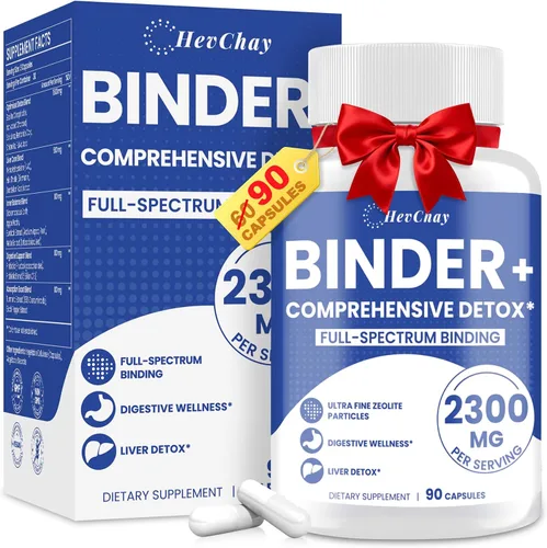 Suplemento de carpeta desintoxicante de 2300 mg – Carpeta de desintoxicación todo en 1, carbón activado, zeolita, arcilla de bentonita – Limpieza de
