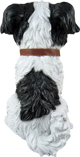 Miniatura 5 de DWK Letrero decorativo de bienvenida para perros en el porche delantero, estatua decorativa de bienvenida para el porche delantero Estatuas negro