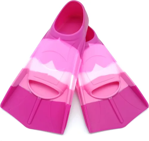 Miniatura 15 de Gugmoy Kids Swim Fins,Comfortable Silicone Flippers for Swimming and Diving,Size Suitable Beginners Kids Girls Boys Adults