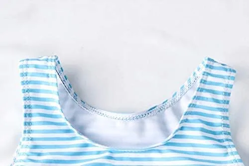 Miniatura 5 de Traje de baño de una pieza para bebé niña, traje de baño de flamenco para bebé, traje de baño de traje de baño con protección contra erupciones 1