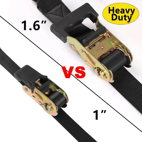 Miniatura 2 de Ayaport Correas de Amarre de Popa para Remolque de Barco para Barco Jet Ski Kayak Canoa 4 Pies 1.6 Pulgadas 5000 Libras Fuerza de Rotura Correas