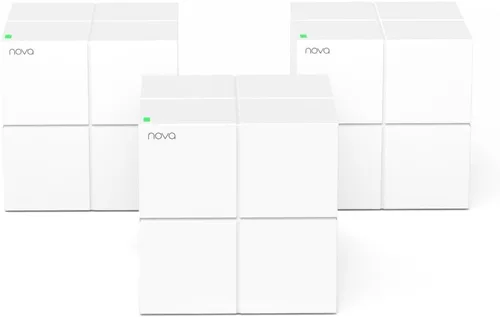 Miniatura 13 de Sistema de WiFi de malla Tenda Nova MW6 - Cubre hasta 2400 pies cuadrados - Sistema de WiFi de malla AC1200 para toda la casa - Red de malla Gigabit