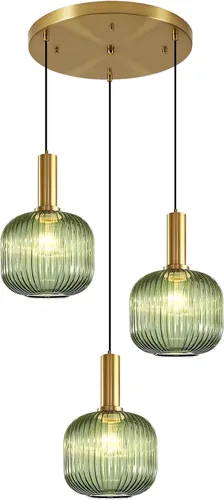 Miniatura 27 de Moderna lámpara colgante con enchufe de mediados de siglo, lámpara colgante de vidrio lechoso, lámpara colgante enchufable con luz de techo