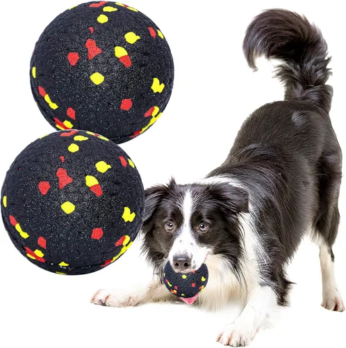 Pelotas de Juguete para Perros para Masticadores Agresivos, Pelotas Flotantes Rebotadoras Indestructibles y Duraderas para que los Perros Busquen,