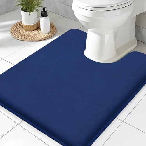 Miniatura 151 de Smiry Tapetes de Baño de Espuma Viscoelástica 36 x 24 pulgadas, Tapetes de Baño Extra Suaves y Absorbentes, Alfombra Antideslizante Lavable