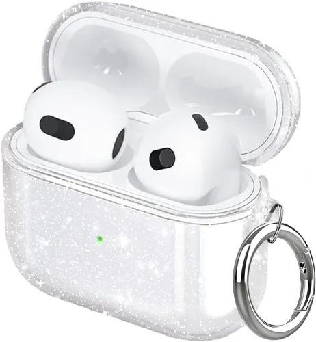 Miniatura 15 de Aircawin Funda transparente para Airpods, funda protectora a prueba de golpes para Airpod 1 y 2, accesorios de protección completa de TPU suave