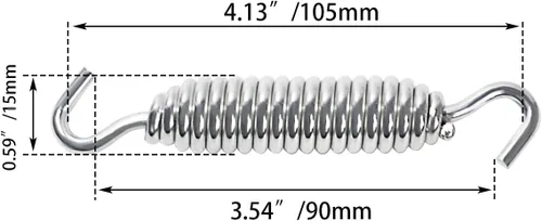 Miniatura 4 de FOVPLUE Jiffy - Muelle de pie para Harley Touring 2007-2024 y Softail 2007-2018, para Road Glide Road King Street Glide Electra Glide Tri Glide Cromo