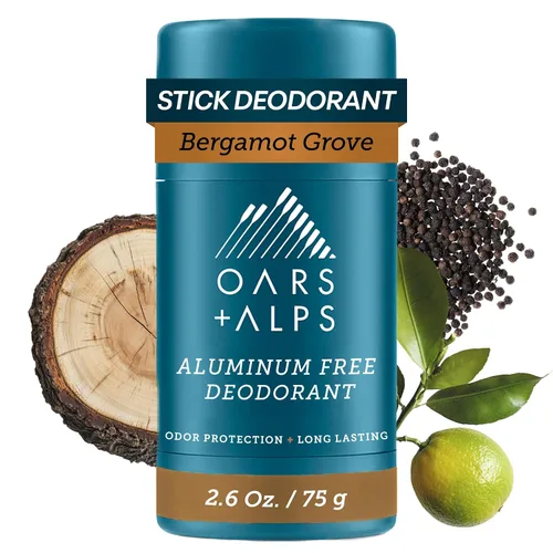 Miniatura 18 de Oars + Alps Desodorante sin aluminio para hombres y mujeres, dermatológicamente probado y fabricado con ingredientes limpios, tamaño de viaje, Costa