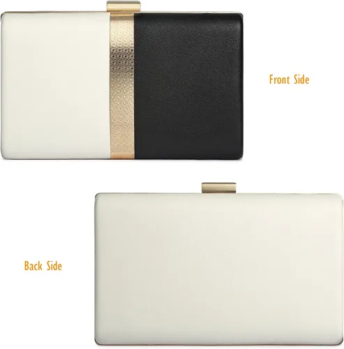 Miniatura 2 de CARIEDO Bolso de noche para mujer, bolso de noche, bolso cruzado para boda, novia, para cóctel, fiesta, baile de graduación