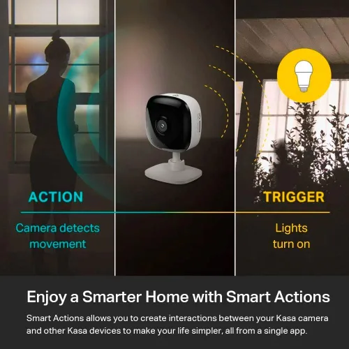 Miniatura 4 de Kasa Smart - Cámara de seguridad para monitor de bebé, cámara interior HD de 1080p para seguridad en el hogar con detección de movimiento, audio