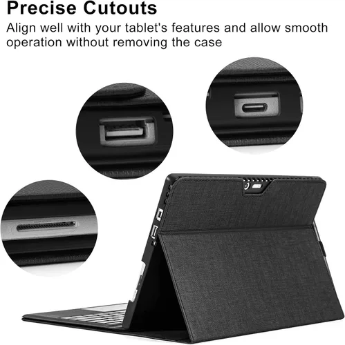 Miniatura 6 de Omnpak Microsoft Surface Pro 7 Funda, Funda Protectora para Surface Pro 7 Plus de 12.3 Pulgadas, Surface Pro 7, Surface Pro 6, Pro 5, Pro 4
