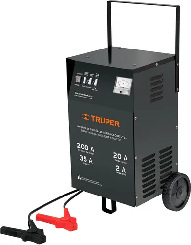 TRUPER CARBA-200 Cargador de batería de coche de 12 V/200 amperios