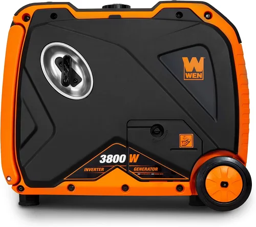 Miniatura 6 de WEN Generador inversor portátil súper silencioso de 3800 vatios listo para RV con apagado de combustible y arranque eléctrico (56380i)