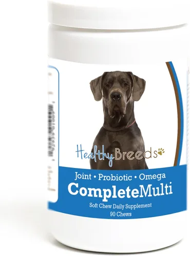 Miniatura 5 de Healthy Breeds Pug todo en uno multivitamínico suave masticable 60