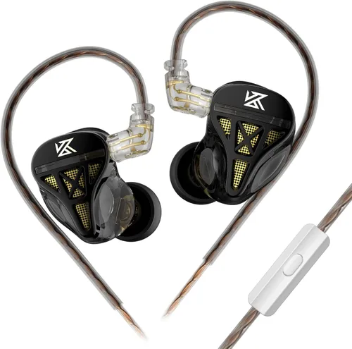 Miniatura 17 de KZ ZSN PRO X - Auriculares con cable, auriculares de monitorización intraurales con controlador doble, sonido claro y auriculares ergonómicos