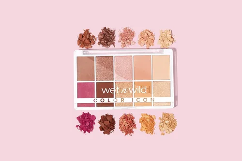 Miniatura 5 de WET N WILD Paleta de maquillaje de sombra de ojos Color Icon de 10 colores, larga duración, brillante, metálico, brillante, mate, pigmento rico