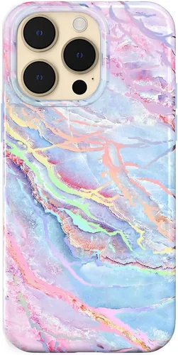 VELVET CAVIAR Funda para iPhone 14 Pro Max Marble - Bonita funda protectora femenina para mujer compatible con MagSafe - probada en caídas de 10