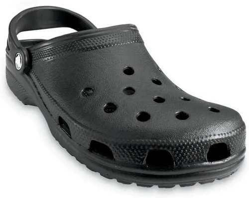 Miniatura 2 de Crocs - Zuecos unisex, color negro, talla 10 de EE. UU. para hombre