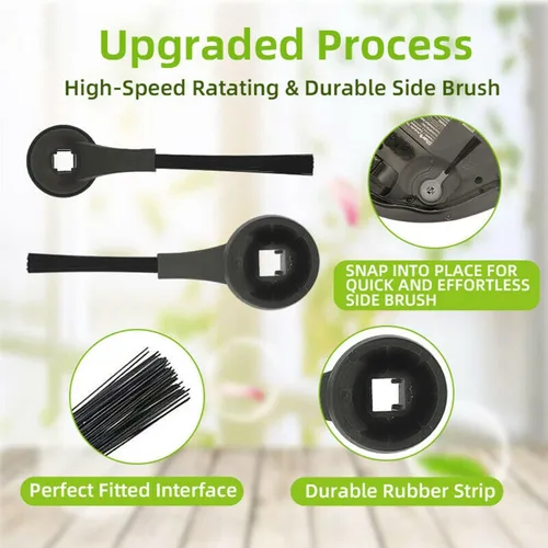Miniatura 3 de Para Shark IQ RV100AE RV1000 UR1000SR Partes de vacío principal/lateral cepillo y filtro RV1001 AV970 AV993 RV912S AV1002AE robot aspirador