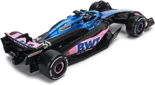 Miniatura 6 de HTLNUZD Bburag 2023 1/43 F1 Team A523#31 E.Ocon - Modelo de automóvil de carreras de aleación para BWT-Alpine Die Cast para adultos, colección