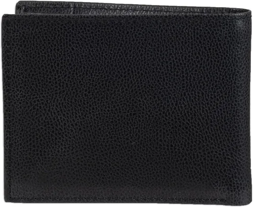 Miniatura 4 de Tommy Hilfiger billetera de piel para hombre, delgada y plegable, con 6bolsillos para tarjetas de crédito y ventana extraíble para identificación