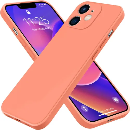 Miniatura 9 de Funda para iPhone 11, funda de goma de gel de silicona líquida, no amarillenta, funda protectora de silicona multicolor, funda protectora Negro