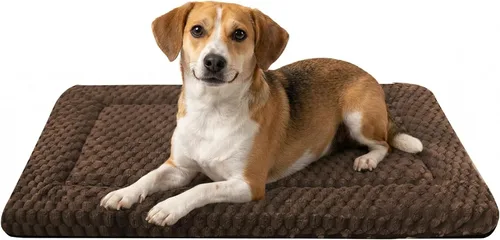 Miniatura 20 de Tapete de Cama para Perro - Tapetes de Cama Reversibles para Jaula de Perro, Suave y Transpirable, Almohadilla para Perrera, Cama de Jaula Duradera