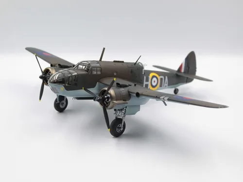 Miniatura 3 de ICM 48310 - Modelo de avión Bristol Beaufort Mk.I, Plástico Avión Militar Segunda Guerra Mundial Torpedo-Bombardero Británico. - Escala 1:48