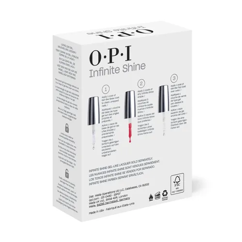 Miniatura 3 de OPI Infinite Shine - Base y capa superior similar al gel de larga duración, hasta 11 días de uso y brillo similar al gel, transparente, 0.5 onzas