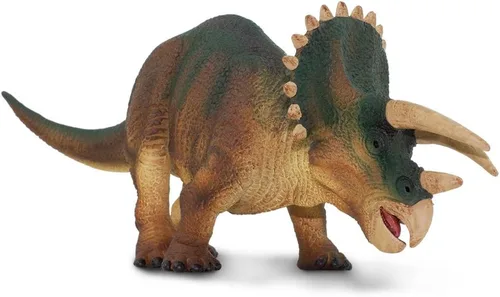 Miniatura 3 de Safari Ltd. Triceratops - Figura detallada de dinosaurio de 8 pulgadas, juguete educativo para niños, niñas y niños a partir de 3 años