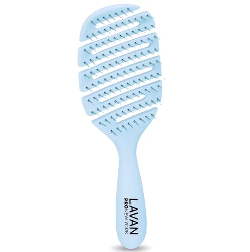 Miniatura 2 de Cepillo desenredante Flex para el cabello (azul bebé)