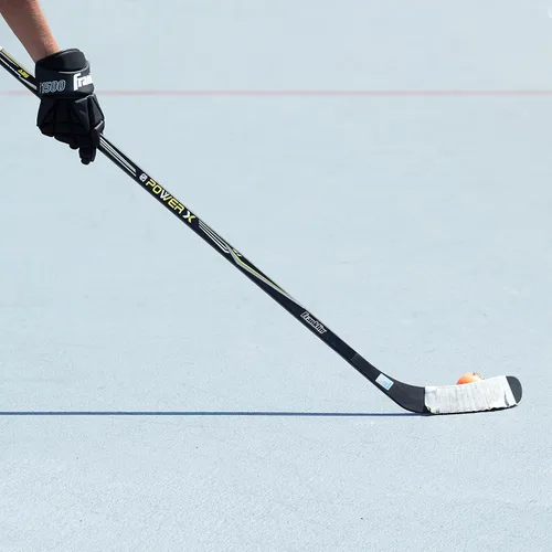 Miniatura 9 de Franklin Sports Palos de hockey callejero - Ambush Junior Palo de hockey callejero - Eje de madera y fibra de vidrio - Hoja de ABS - Palo de una