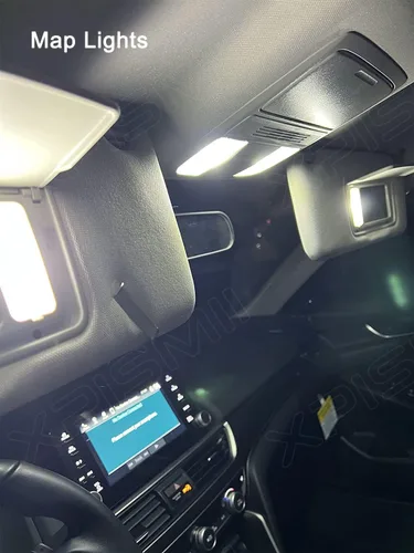 Miniatura 5 de Xpismii Juego de 6 piezas de luz LED blanca de 6000K para interior de Accord, kit de remplazo para Honda Accord 2018 2019 2020 2021 2022