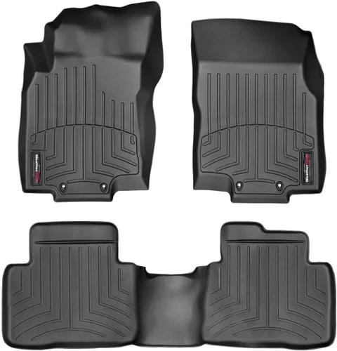 Miniatura 7 de Weathertech Alfombrillas de ajuste perfecto para Nissan Rogue - 1ª y 2ª fila (45630-1-2), beige Beige Bronceado