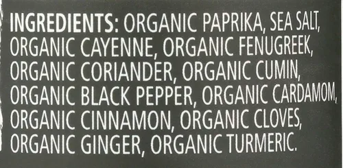 Miniatura 3 de Frontier Organic Seasoning, Berbere, 2.3 onzas