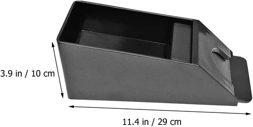 Miniatura 6 de BESPORTBLE Barajador de cartas, distribuidor de tarjetas de acrílico 6 cubiertos, zapatos y bandeja de desechos, juego automático de barajador